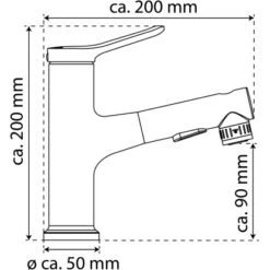 Eisl Variabile Waschtischarmatur Mit Herausziehbarer Haarbrause Chrom 41 Eisl Variabile Waschtischarmatur Mit Herausziehbarer Haarbrause Chrom -Badezimmer Zu Hause 9002560798909 2759 20