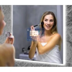 Smart LED-Spiegel Interaktiv Dimmbar 60 X 80 Cm 11 Smart LED-Spiegel Interaktiv Dimmbar 60 X 80 Cm -Badezimmer Zu Hause 902983792192 11023800 A 01