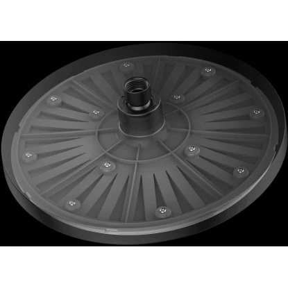 Wenko Regenduschkopf Ultimate Shower Schwarz/Grau Ø 25 Cm 13 Wenko Regenduschkopf Ultimate Shower Schwarz/Grau Ø 25 Cm – Bild 11