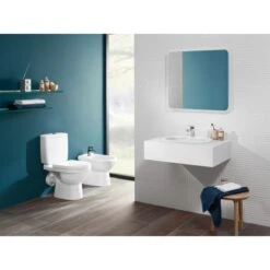 Villeroy & Boch Einbauwaschbecken O.Novo 56 Cm Weiß Mit Hahnloch Mit Überlauf 6 Villeroy & Boch Einbauwaschbecken O.Novo 56 Cm Weiß Mit Hahnloch Mit Überlauf -Badezimmer Zu Hause 911 4123 501917 VB ONOVO 2