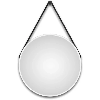 DSK Design Wandspiegel Silver Coiffeur Ø 50 Cm Weiß Matt Rund 3 DSK Design Wandspiegel Silver Coiffeur Ø 50 Cm Weiß Matt Rund