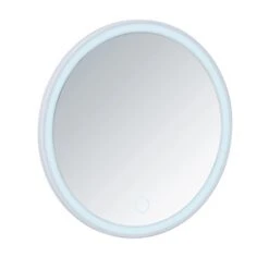 Wenko LED-Wandspiegel Isola Kunststoff 18.5 X 18.5 X 10.5 Cm Weiß 10 Wenko LED-Wandspiegel Isola Kunststoff 18.5 X 18.5 X 10.5 Cm Weiß -Badezimmer Zu Hause 95045 sb freisteller de 04