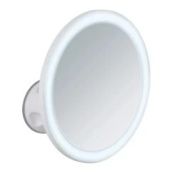 Wenko LED-Wandspiegel Isola Kunststoff 18.5 X 18.5 X 10.5 Cm Weiß 11 Wenko LED-Wandspiegel Isola Kunststoff 18.5 X 18.5 X 10.5 Cm Weiß -Badezimmer Zu Hause 95045 sb freisteller de 05