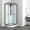 Sanotechnik Komplettdusche Epic Rund Schwarz 235 Cm X 90 Cm X 90 Cm 1 Sanotechnik Komplettdusche Epic Rund Schwarz 235 Cm X 90 Cm X 90 Cm -Badezimmer Zu Hause 952526 4633 CL50 1