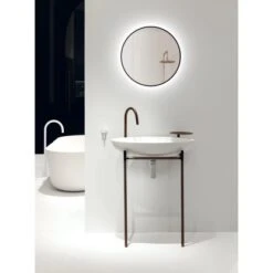 DSK LED-Lichtspiegel Black Ring Ø 50 Cm Schwarz Matt 11 DSK LED-Lichtspiegel Black Ring Ø 50 Cm Schwarz Matt -Badezimmer Zu Hause 995817 2963 4