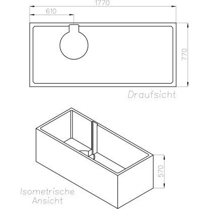 Ottofond Wannenträger Delphi 4 Ottofond Wannenträger Delphi – Bild 2
