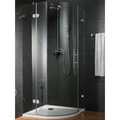 Schulte Runddusche Davita 3-teilig Echtglas Chrom 3 Schulte Runddusche Davita 3-teilig Echtglas Chrom