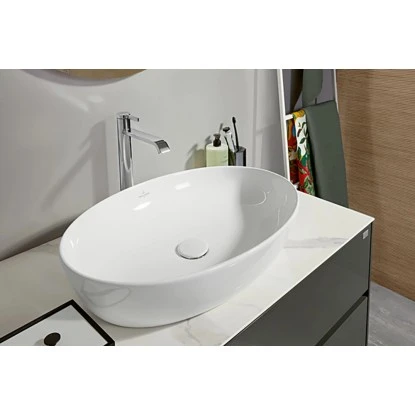 Villeroy & Boch Boch Aufsatzwaschbecken Artis 61 Cm X 41 Cm Weiß Alpin CeramicPlus 4 Villeroy & Boch Boch Aufsatzwaschbecken Artis 61 Cm X 41 Cm Weiß Alpin CeramicPlus – Bild 2