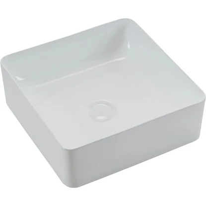 Verosan Aufsatzwaschbecken 37 Cm Wien Weiß Eckig 3 Verosan Aufsatzwaschbecken 37 Cm Wien Weiß Eckig