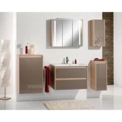 Fackelmann LED-Aufsatzleuchte VIORA EEK: A-A++ -Badezimmer Zu Hause cano Grau 83473 HAE US 190