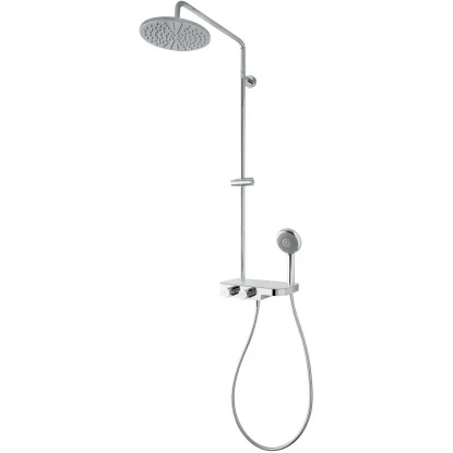 Breuer Duscharmatur Aquamaxx 340 Mit Thermostat Runde Kopfbrause 3 Breuer Duscharmatur Aquamaxx 340 Mit Thermostat Runde Kopfbrause